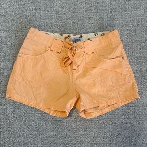 UNIONBAY Peach Drawstring High Waist Women’s Shorts